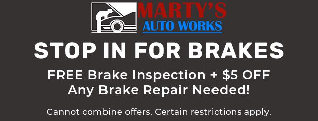 Stop in for Brakes